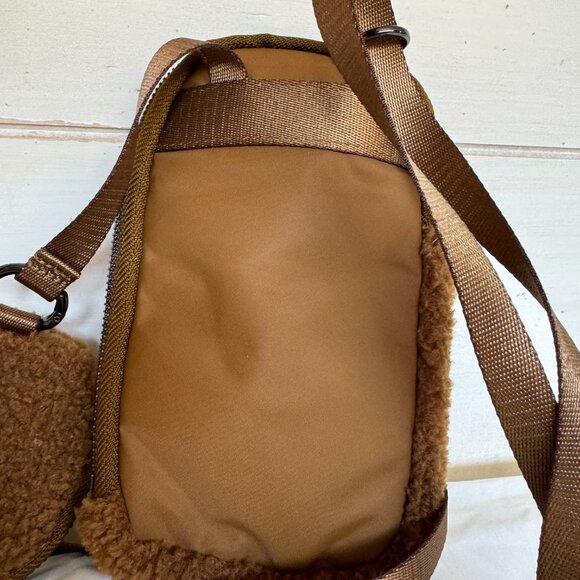 NWOT Lululemon Modular Phone Crossbody Bag Fleece Burnt Caramel Gunmetal Hardwar - Picture 8 of 15